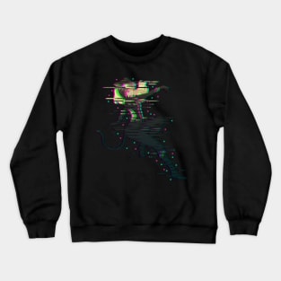 Glitched Kat (Gravity Rush) Crewneck Sweatshirt